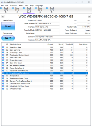 WDC WD40EFPX-68C6CN0 CrystalDiskInfo SMART printout.png
