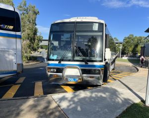 Kangaroo Bus Lines 37 at a school in Mango Hill doing a Charter.