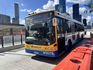 TFB5075 at Cultural Centre on a 180 service.
