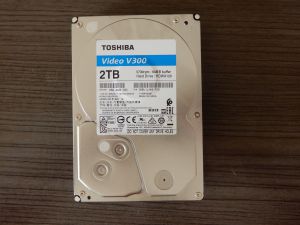 Top lid of a TOSHIBA HDWU120.