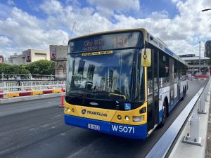 TFB5071 departing Cultural Centre on a 150 service.