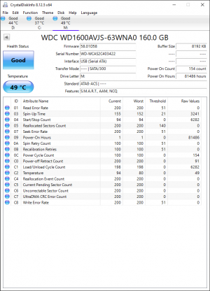 WDC WD1600AVJS-63WNA0 CDI SMART printout.png