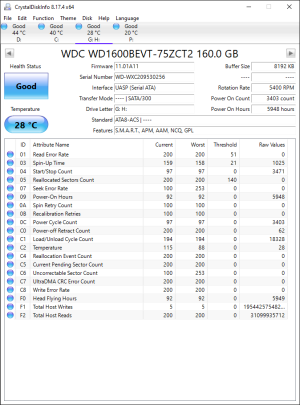 WDC WD1600BEVT-75ZCT2 CDI SMART printout.png