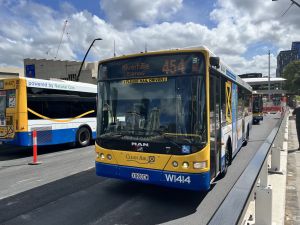 TFB1414 MAN 18.310 CNG departing Cultural Centre doing a 454 service.
