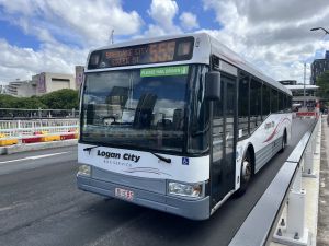 Clarks 81 leaving Cultural Centre doing a 555 service.