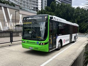 Thompson Bus Services 0085 at South Bank Busway Station.