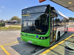 Transport For Brisbane 0141 (S3006) at Garden City Interchange.